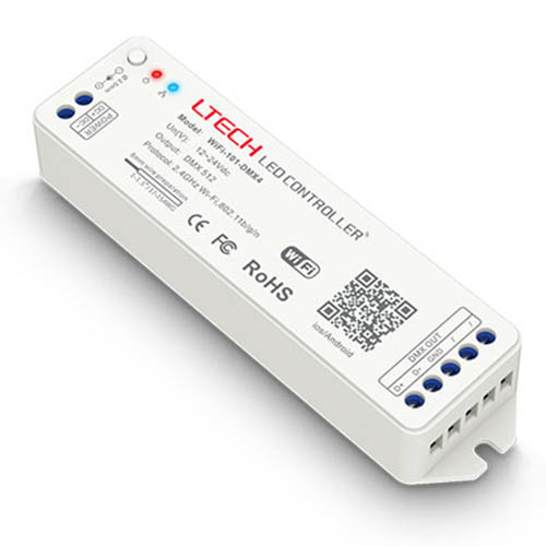 LED WiFi Controller WiFi-101-DMX4